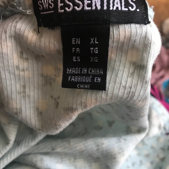 Blue crop top - Picture 2 of 2